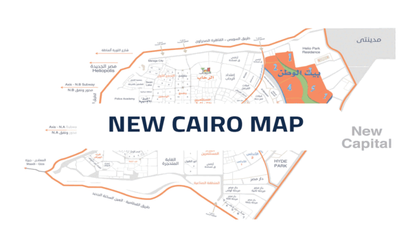 New Cairo Full Map