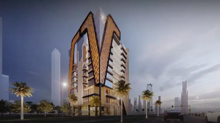 في بيزنيس تاور الدور الارضي تجاري