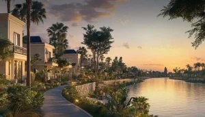 Jirian  i villa garden