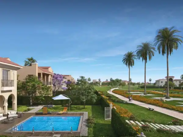 Hyde Park new cairo typical floor 2 bedrooms