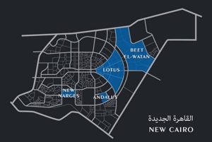 خريطة القاهرة الجديدة